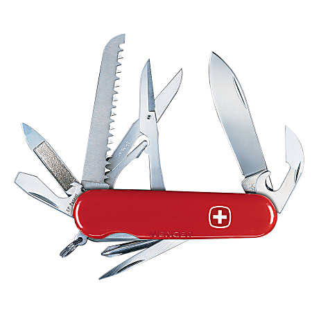 Swiss Army Handyman Knife, Red