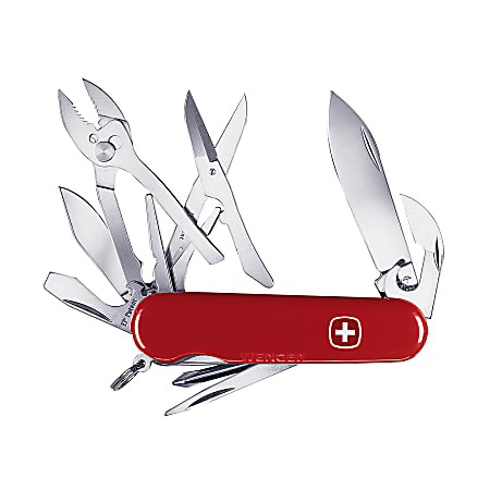 Swiss Army Tradesman Knife, Red