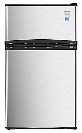 Avanti RA31B3S Counterhigh Refrigerator, Black/Stainless Steel