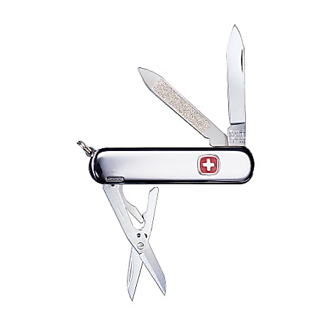 Swiss Army Esquire Knife, Polished Stainless Steel