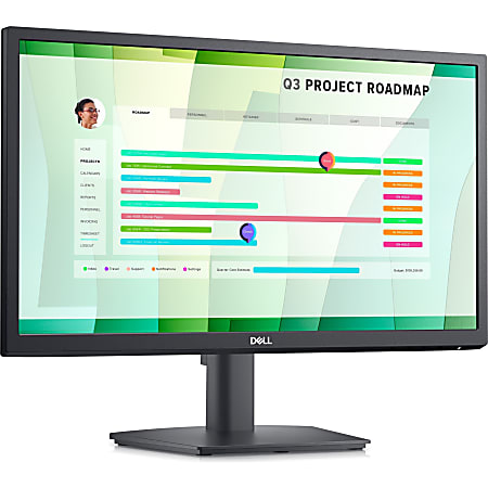 Dell E2223HN 22" Class Full HD LCD Monitor - 16:9 - Black - 21.5" Viewable - Vertical Alignment (VA) - DELLE2223HN