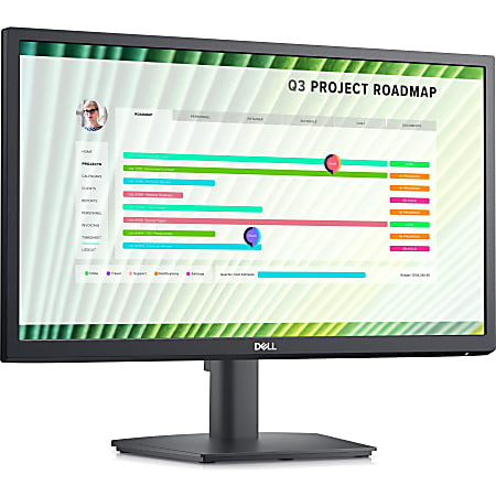 Dell E2223HV 22" Class Full HD LCD Monitor - 16:9 - Black - 21.5" Viewable - Vertical Alignment (VA) - DELLE2223HV