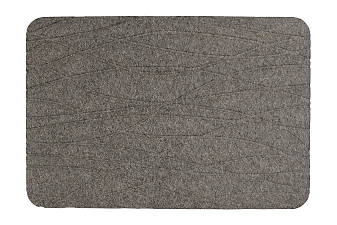 M+A Matting TuffComfort™ Standing Desk Mat, 21-3/4" x 31-3/4", Granite
