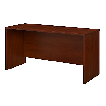 Bush Business Furniture Studio C 60"W Credenza Computer Desk, Hansen Cherry, Standard Delivery