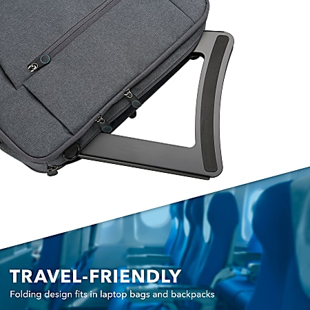 Laptop bag stand top
