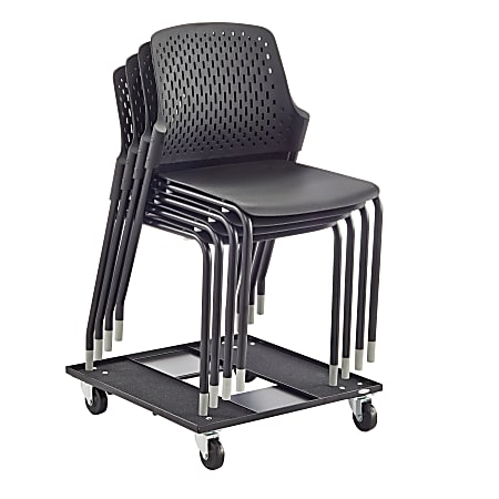 Safco Next Plastic Seat Plastic Back Stacking Chair 18 12 Seat