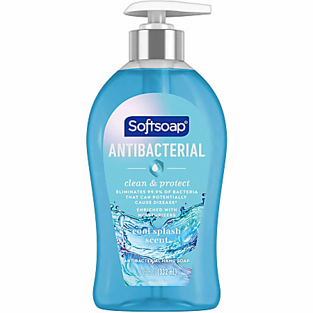 Softsoap® Antibacterial Liquid Hand Soap, Cool Splash Scent, 11.3  Oz