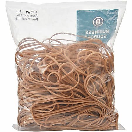 Business Source Quality Rubber Bands - Size: #117B - 7 Business Source Quality Rubber Bands - Size: #117B - 7