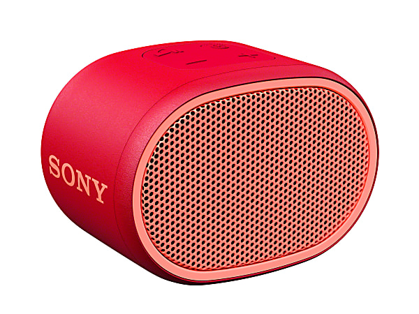 Sony® XB01 Bluetooth® Compact Portable Speaker, Red, SRSXB01/R