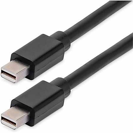 StarTech.com 3ft (1m) MiniPort Cable, 4K x 2K Ultra HD Video, MiniPort 1.2 Cable, Mini DP Cable for Monitor, mDP Cord, M/M