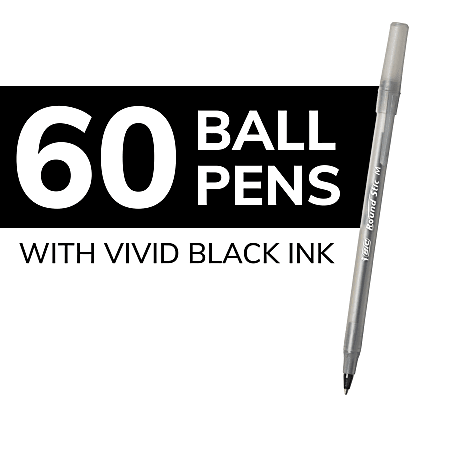 Pen Bic Cristal Fine Black 0,3 mm (50 Units)