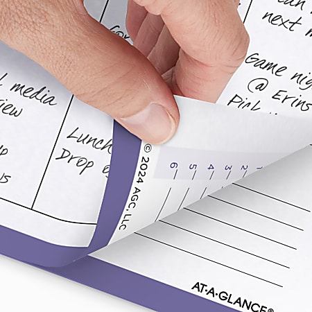 AT A GLANCE Kathy Davis 2026 Weekly Monthly Planner Refill Loose Leaf ...
