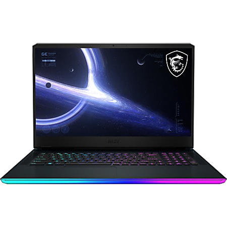 MSI GE76 Raider GE76 Raider Gaming Laptop, 17.3" Screen, Intel® Core™ i9, 32GB Memory, 1TB Solid State Drive, Titanium Blue, Windows® 10, NVIDIA GeForce RTX 3080, WiFi 6