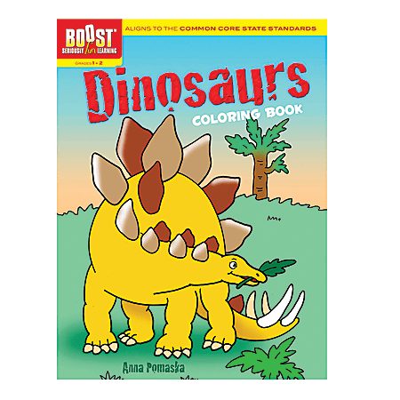 Dover Publications Boost™ Coloring Book, Dinosaurs, Grades 1 - 2