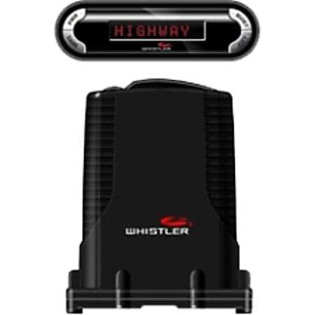 Whistler PRO-3600 Radar/Laser Detector - X-band, K-band, Ka Superwide, Laser, Ka Band - City, Highway - 360° Detection - 0 mil Wavelength