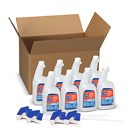 Spic And Span® Disinfecting All-Purpose Spray & Glass Cleaner, 32 Oz, 4 Spray Trigger Per Case, Case Of 8 Bottles