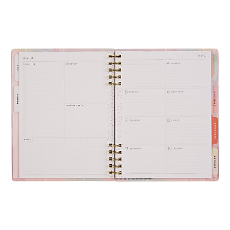 2025 2026 Happy Planner MonthlyWeekly Classic Customizable