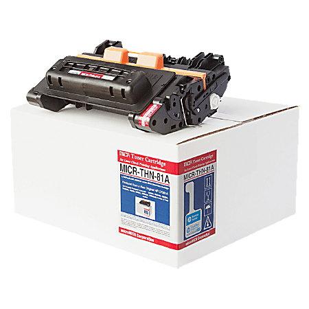MicroMICR Remanufactured Black Toner Cartridge Replacement For HP 81A, CF281A, THN-81A