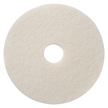 Americo® Super Polish Floor Pad, 20" Diameter, White, Box Of 5