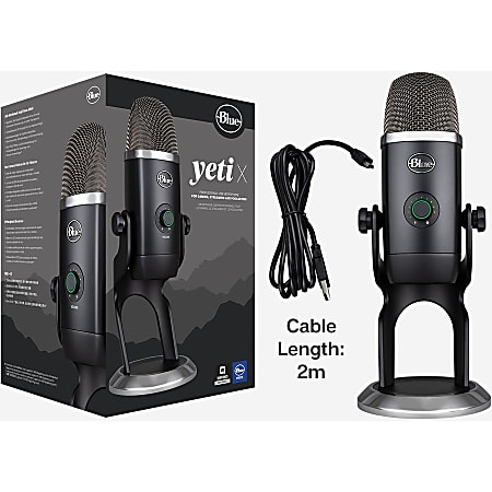 Blue Yeti Nano Wired Condenser Microphone 20 Hz to 20 kHz Cardioid