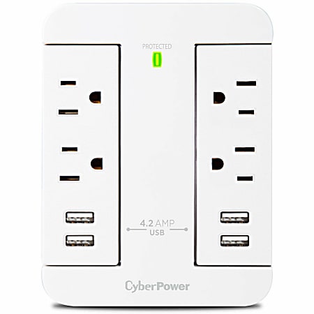 CyberPower P4WSU Home Office 4 - Outlet Surge