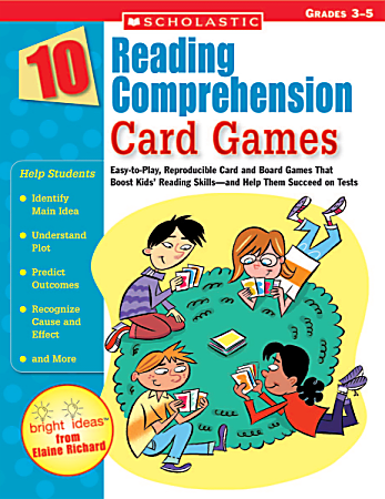 Scholastic Reading Comprehension Card Games