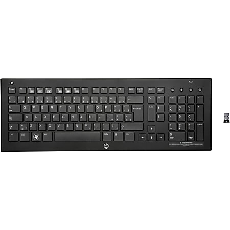 HP Wireless Elite v2 Keyboard, Black