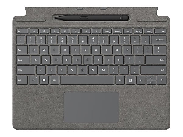 Microsoft Surface Pro Signature Keyboard - Keyboard - with touchpad, accelerometer, Surface Slim Pen 2 storage and charging tray - 8X600061