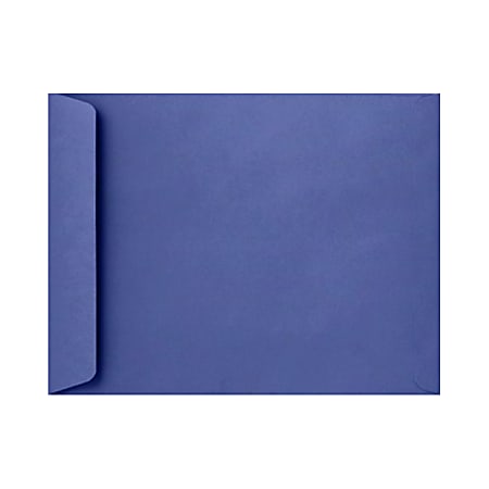 LUX Open-End 10" x 13" Envelopes, Peel & Press Closure, Boardwalk Blue, Pack Of 1,000