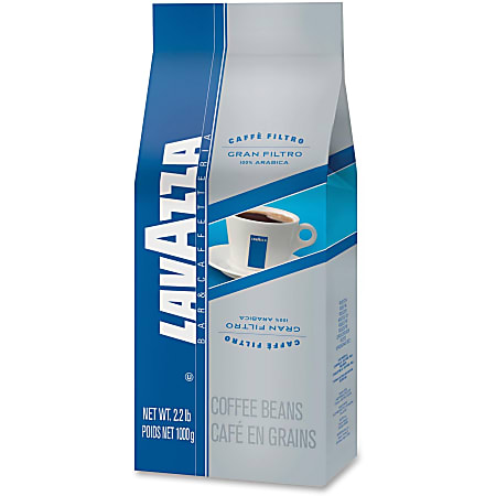 Lavazza™ Gran Filtro Whole Bean Coffee, Arabica, 2.18 Lb Per Bag