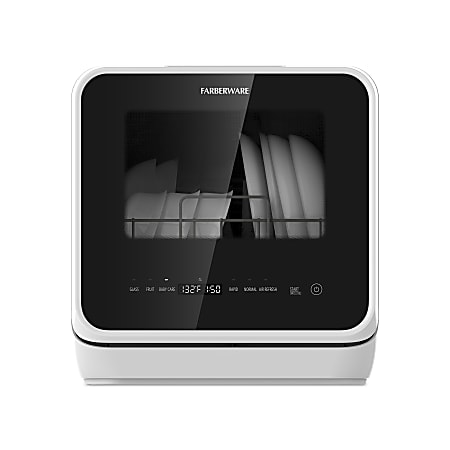 Farberware professional compact portable countertop dishwasher best sale