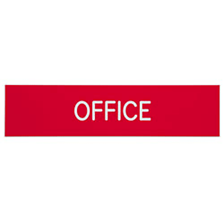 Office Depot® Brand "OFFICE" Sign, 2" x 8"