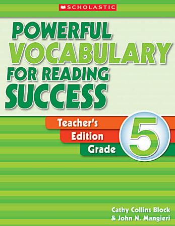 Scholastic Powerful Vocabulary For Reading Success, Teacher Edition — Grade 5