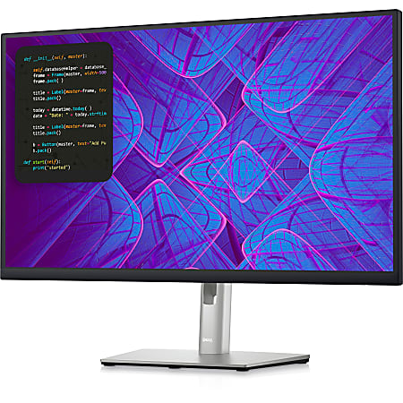 Dell P2723QE 27" Class 4K LCD Monitor - 16:9 - Black, Silver - 27" Viewable - In-plane Switching (IPS) Black Technology - WLED Backlight - 3840 x 2160 - 350 Nit - 5 ms - HDMI - USB Hub