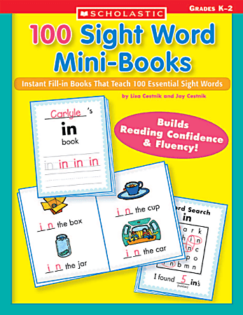 Scholastic 100 Sight Word Mini-Books