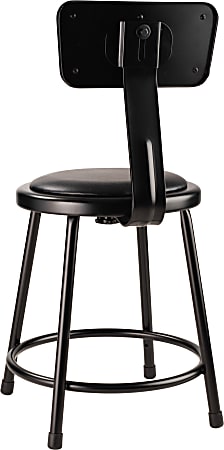 National Public Seating 6400 Series Vinyl Padded Science Stools With ...