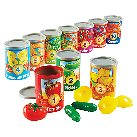Learning Resources 1-10 Counting Cans Set - Theme/Subject: Learning - Skill Learning: Counting, Number, Sorting, Vocabulary, Motor Skills, Mathematics - 3 Year - 55 Pieces Learning Resources 1-10 Counting Cans Set - Theme/Subject: Learning - Skill Learning: Counting, Number, Sorting, Vocabulary, Motor Skills, Mathematics - 3 Year - 55 Pieces