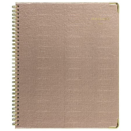 AT-A-GLANCE® Pearl Weekly/Monthly Planner, 8 1/2" x 11", Pink, January to December 2019
