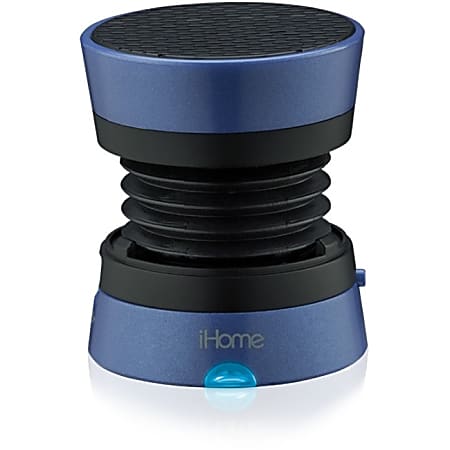iHome® iM70 Rechargeable Mini Speaker, Blue