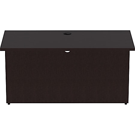 Lorell® Essentials 48"W Desk Bridge, Espresso