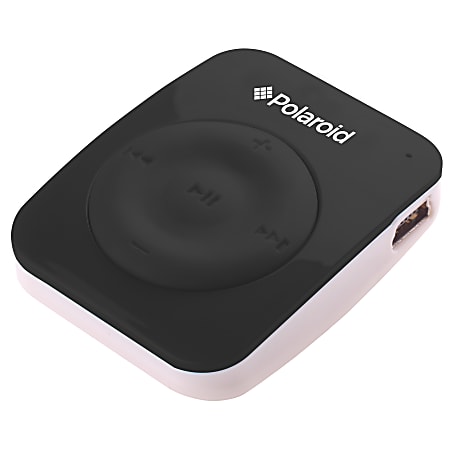 Polaroid 2GB Shuffle MP3 Player, Black