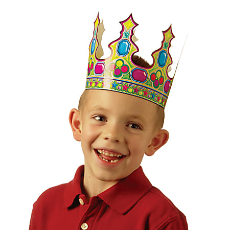 Scholastic Die-Cut Crowns, Pack Of 36
