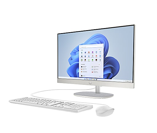 HP 23.8 All in One Desktop PC AMD Ryzen 5 8GB RAM 256GB SSD