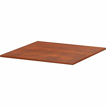 Lorell Essentials Modular Conference Table, 47"W x 47"L, Cherry, 16341