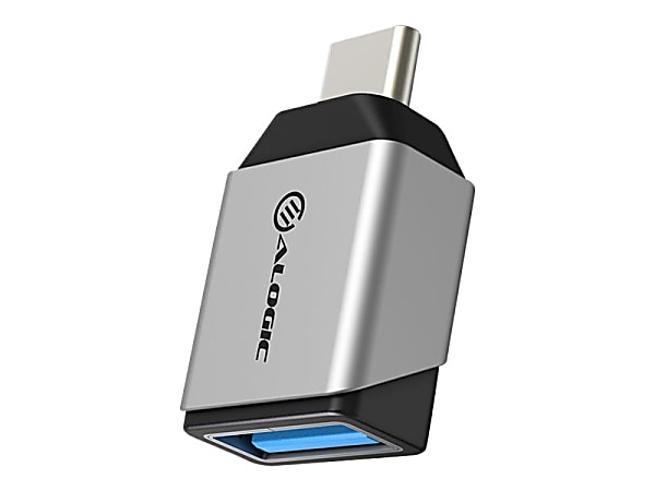 ALOGIC Ultra Mini - USB adapter - USB-C (M) to USB Type A (F) - USB 3.1 Gen 1 - black, space gray