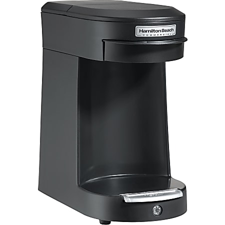 Brentwood TS 111BK Single Serve Coffee Maker with Mug Black 700 WSingle  serve Coffee Strength Setting Black - Office Depot