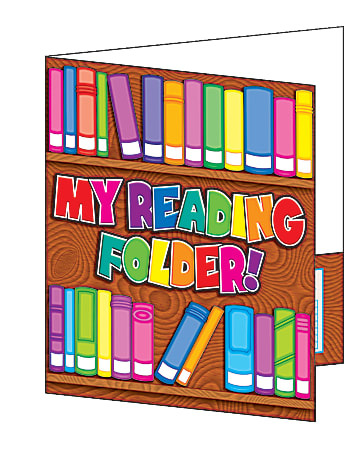 Scholastic 2-Pocket Folder, My Reading, 9" x 12"