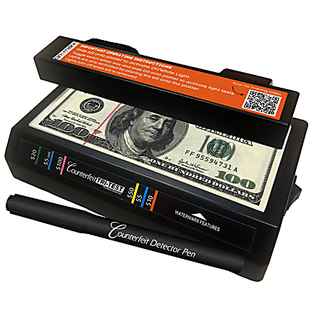 Dri-Mark&reg; Tri-Test Ultraviolet Counterfeit Detector