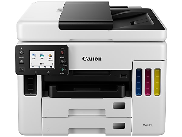 Canon MAXIFY Wireless MegaTank All In Color Printer - Office Depot