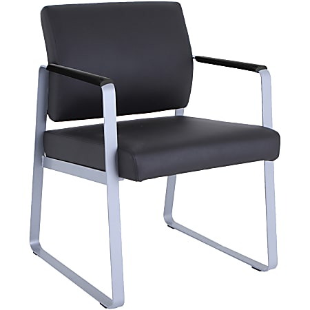 Lorell® Healthcare Seating Guest Chair, Black